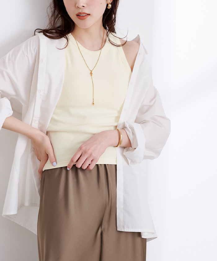 スムースアメスリタンクトップ1