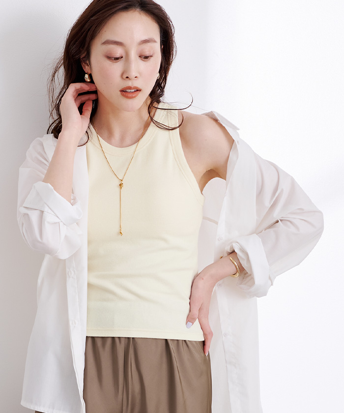 スムースアメスリタンクトップ4